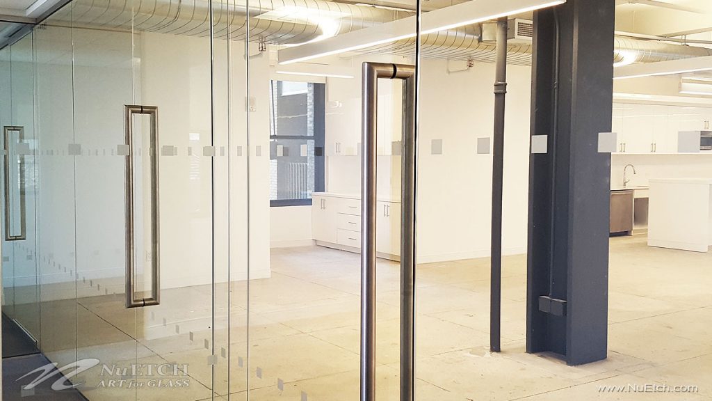 Distraction / Safety Markers Privacy Branding for Glass