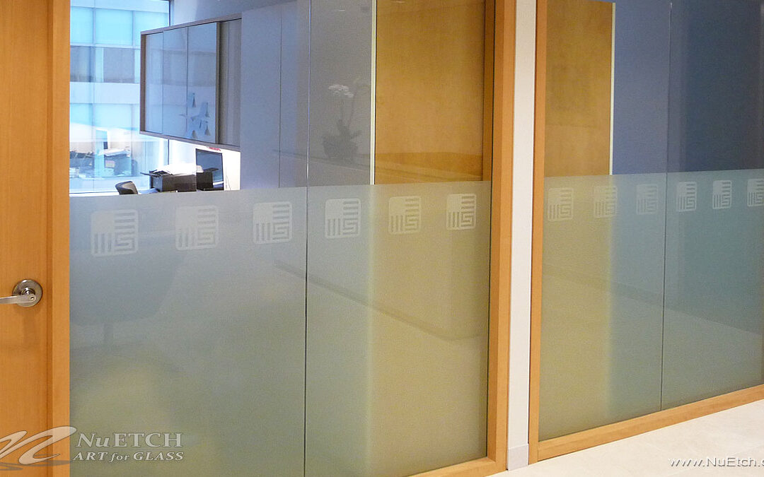 NuEtch – Logo and Privacy on Glass Panels